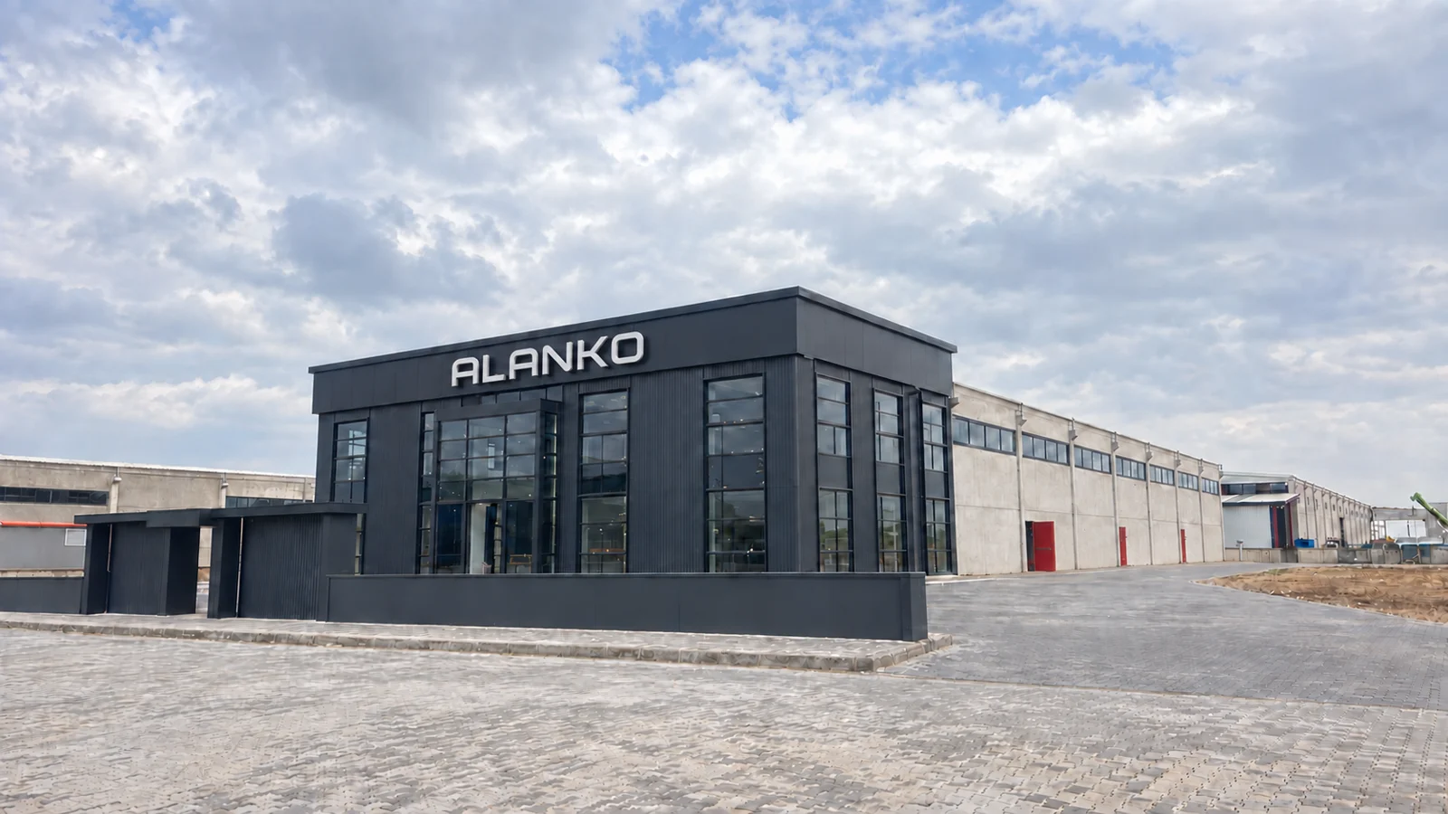 Zona Industrial Organizada de Akşehir · Visualización del rótulo